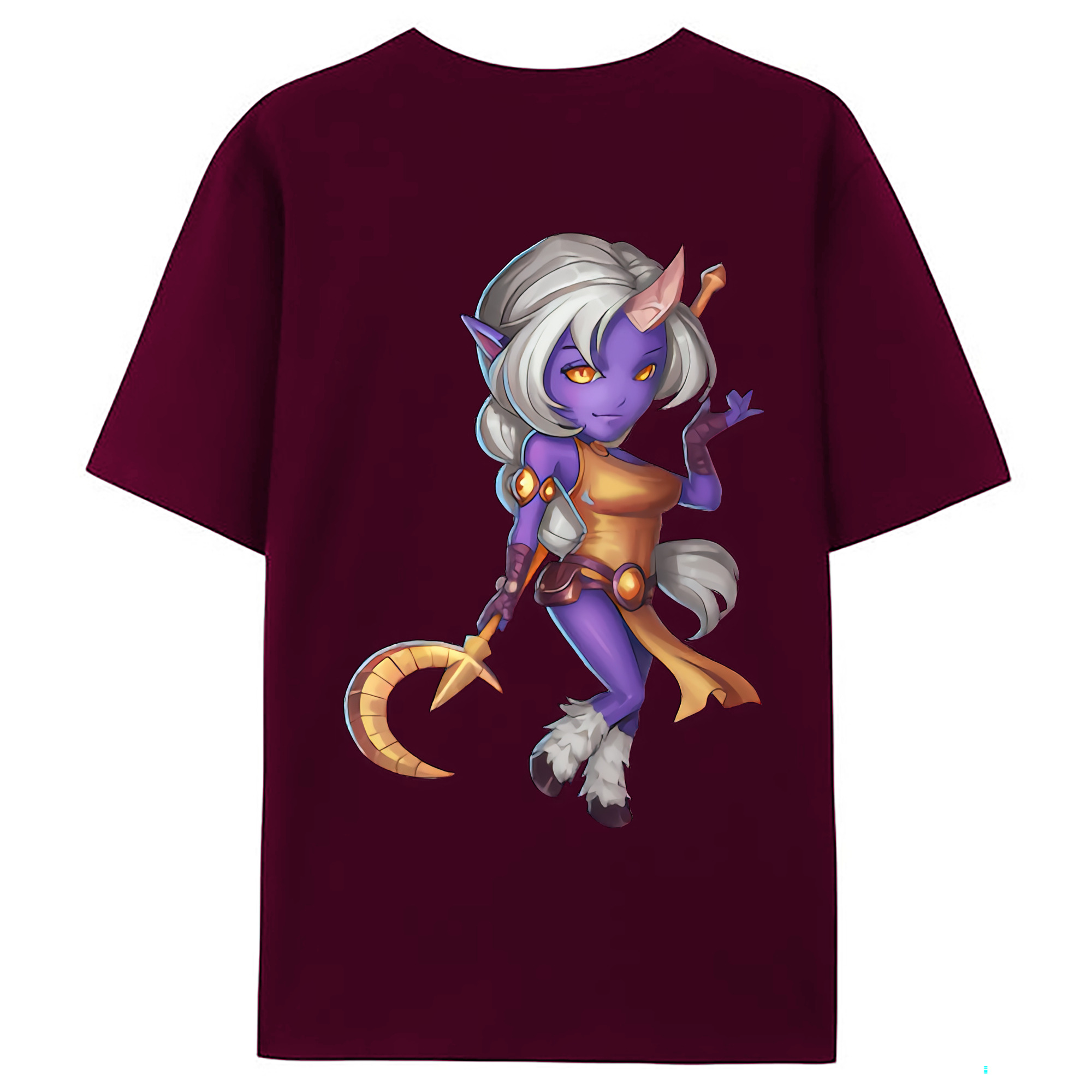 （画像用） リーグ・オブ・レジェンド League of Legends LOL レディース半袖Tシャツ(バックプリント)